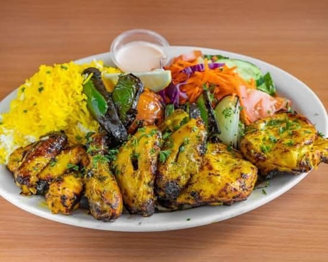Cornish Game Hen Kabob (Bone In) Lunch.