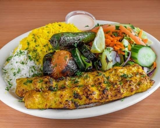 Chicken Koobideh Lunch.